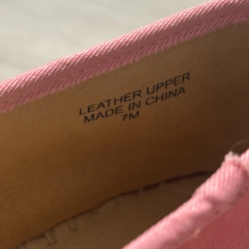 Talbots Quinn Platform Espadrilles New Women Pink Shoes 7 Slip‎ On Suede Bow